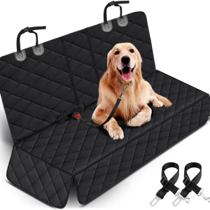 Dog Car Seat Cover, Back Seat Cover for Dogs Pet Car Seat...
